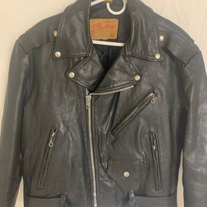 Vintage Excelled leather Motorcycle Jacket